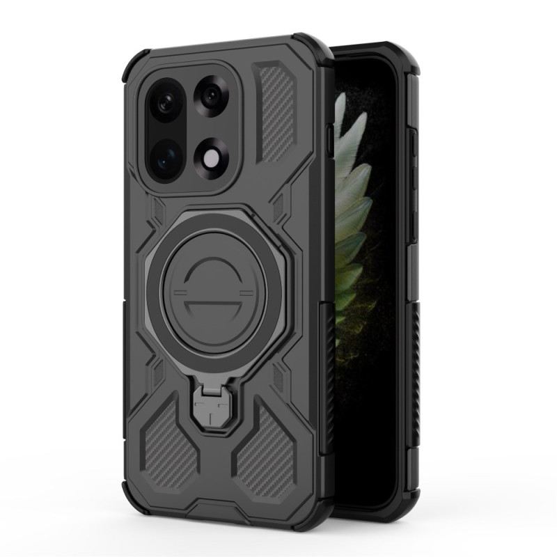 Hülle Oneplus 15 Handyhülle Magnetischer Drehbarer Metallständer