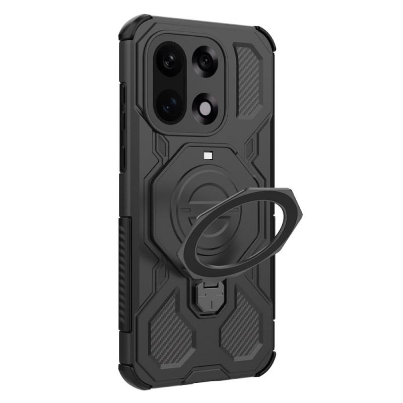 Hülle Oneplus 15 Handyhülle Magnetischer Drehbarer Metallständer