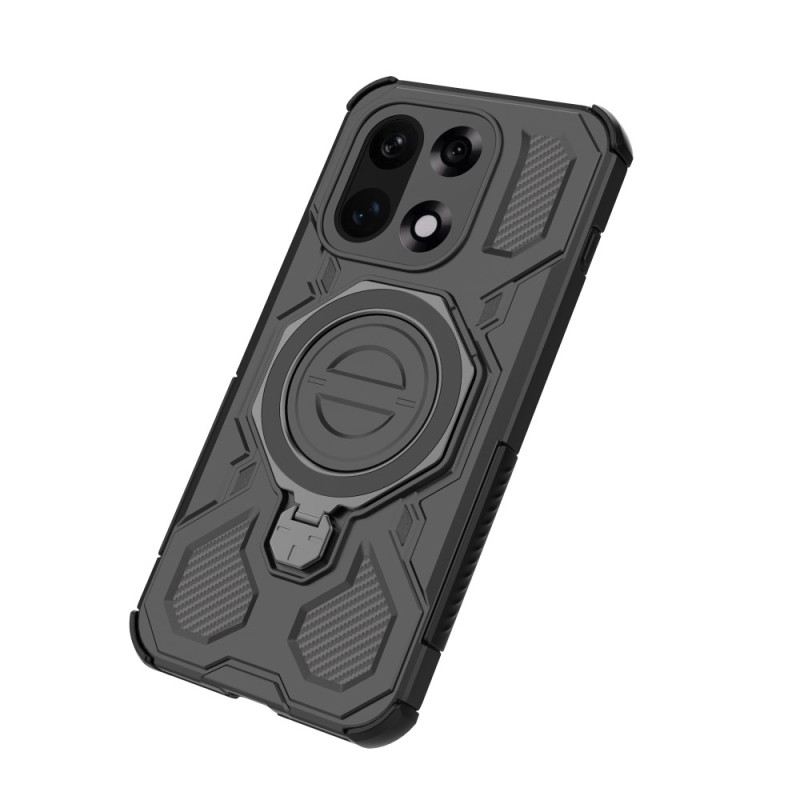 Hülle Oneplus 15 Handyhülle Magnetischer Drehbarer Metallständer