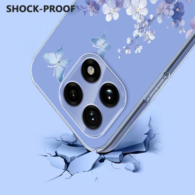 Hülle Oneplus 15 Schmetterlinge Und Blumen