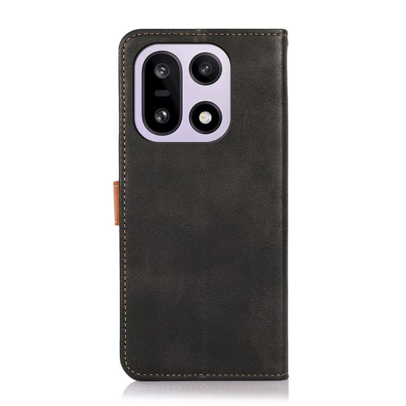 Lederhüllen Für Oneplus 15 Khazneh Goldverschluss