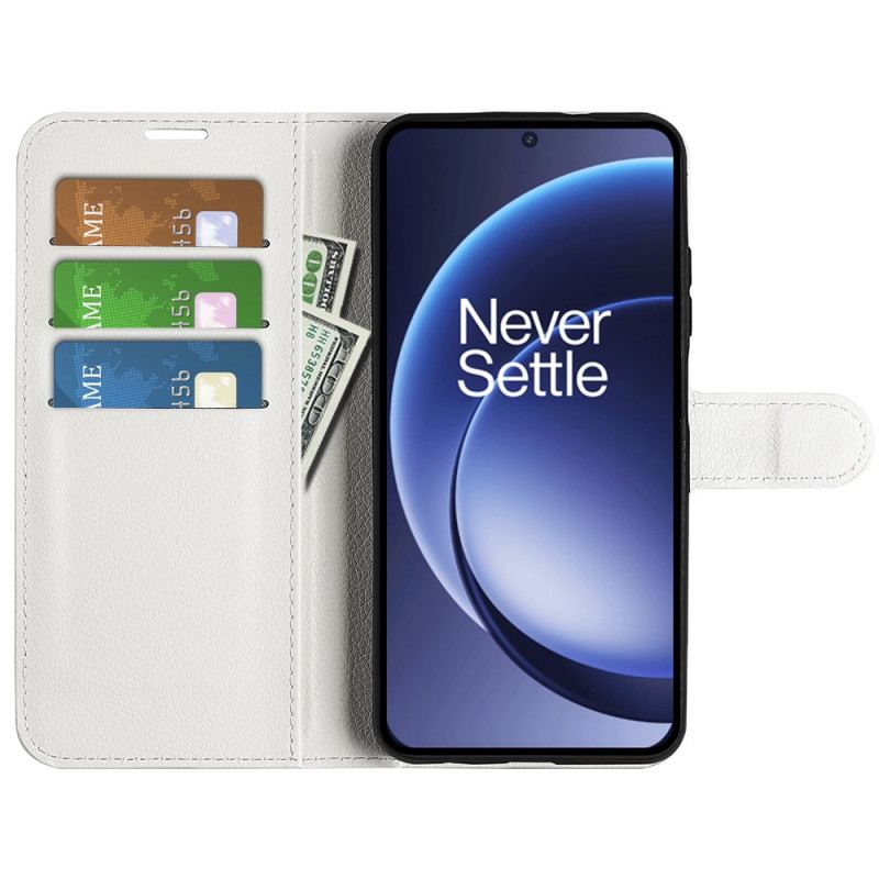 Lederhüllen Für Oneplus 15 Kunstleder Litschi