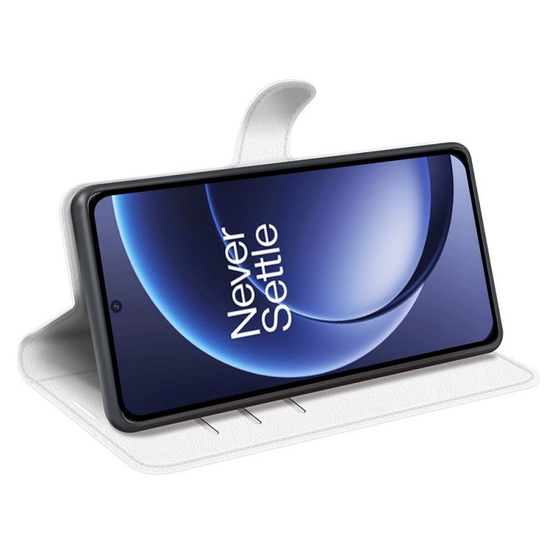 Lederhüllen Für Oneplus 15 Kunstleder Litschi