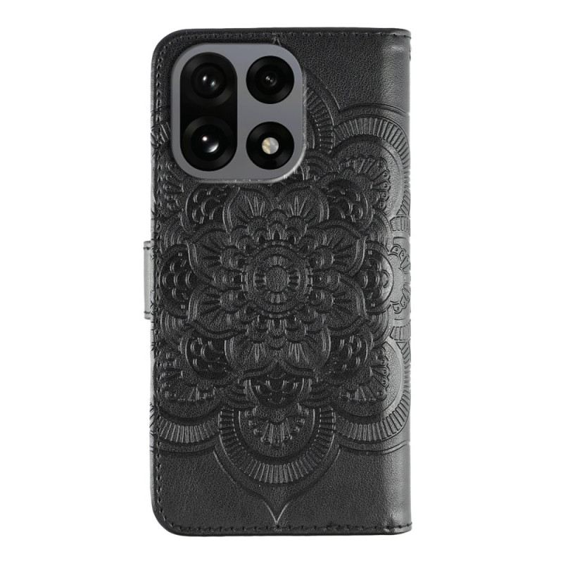 Lederhüllen Oneplus 15 Handyhülle Bedrucktes Mandala-muster