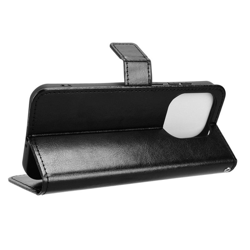 Lederhüllen Oneplus 15 Handyhülle Glitzerndes Kunstleder