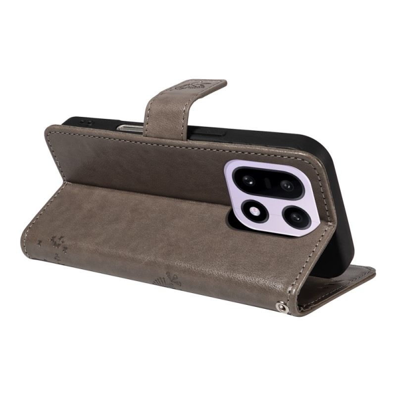 Lederhüllen Oneplus 15 Katze Und Baum