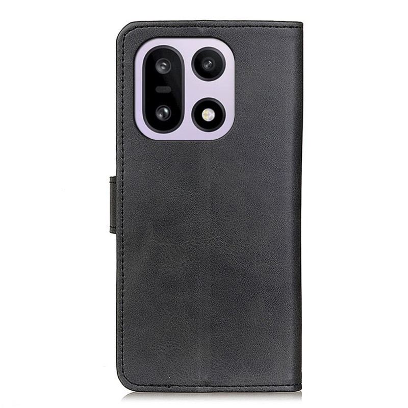 Lederhüllen Oneplus 15 Schlichte Serie