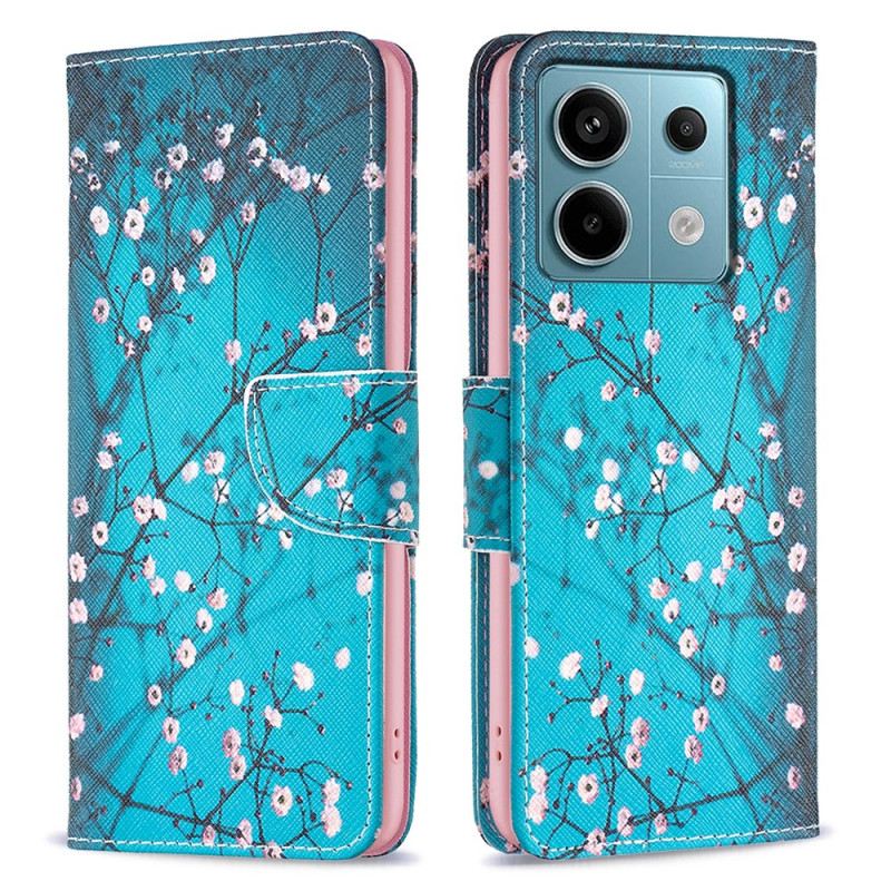 Lederhüllen Für Xiaomi Redmi Note 13 Pro 4g Blühende Zweige