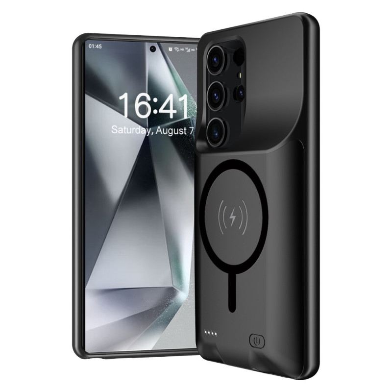 Externes Akkucase (10000 Mah) Für Samsung Galaxy S25 Ultra Mit Magnetischer Befestigung