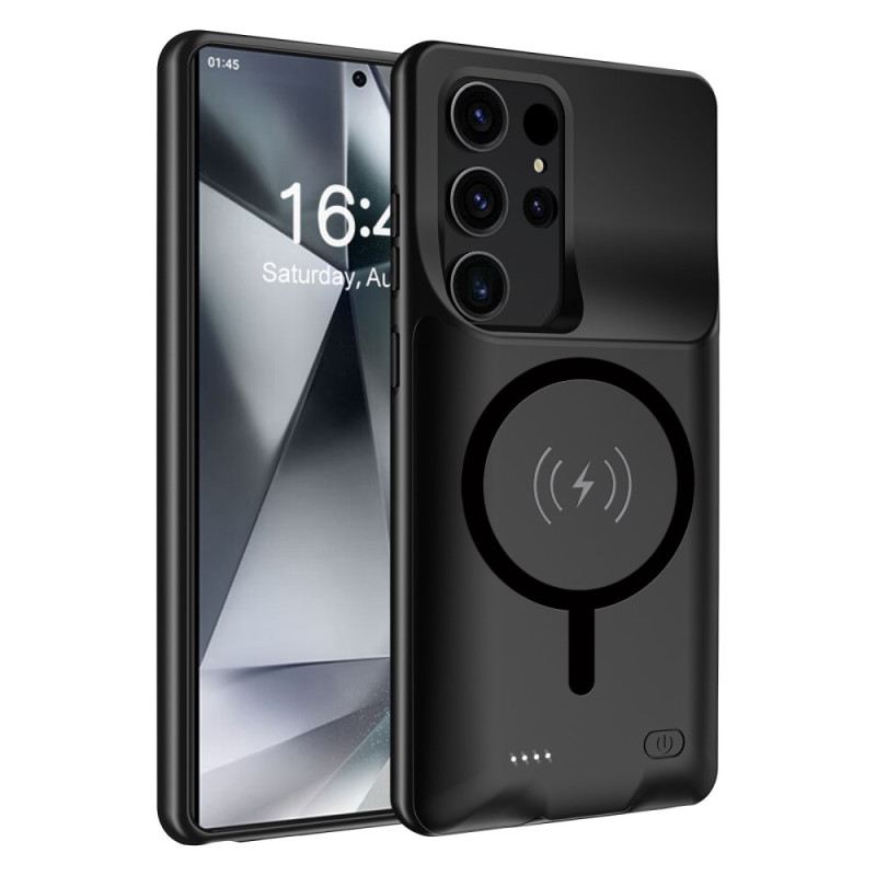 Externes Akkucase (10000 Mah) Für Samsung Galaxy S25 Ultra Mit Magnetischer Befestigung