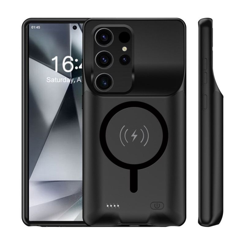 Externes Akkucase (10000 Mah) Für Samsung Galaxy S25 Ultra Mit Magnetischer Befestigung