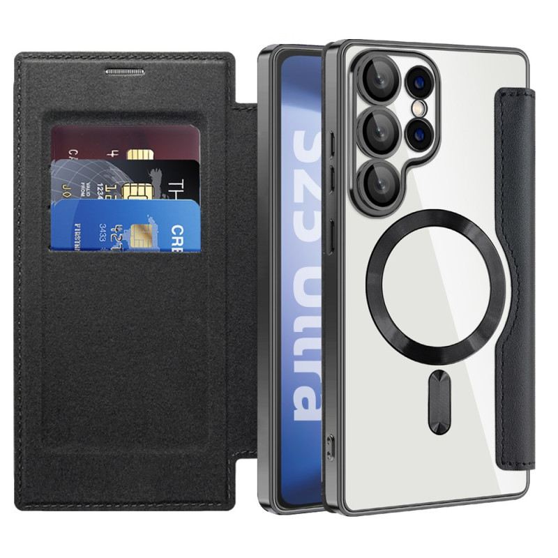 Flip Case Für Samsung Galaxy S25 Ultra 5g Magsafe-kompatible Steppung