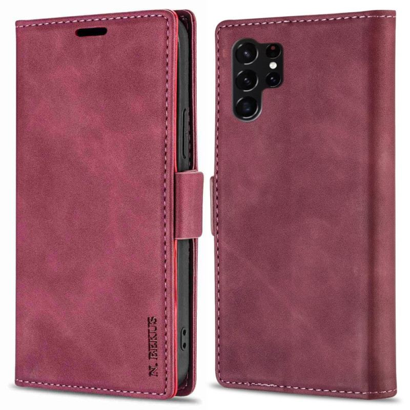 Flip Case Samsung Galaxy S25 Ultra 5g Polyurethanleder