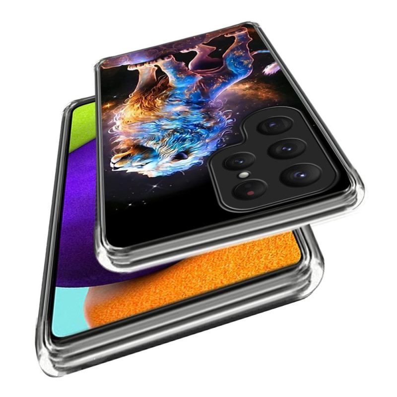 Hülle Für Samsung Galaxy S25 Ultra 5g Bunter Löwe