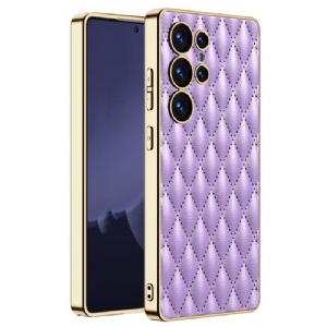 Hülle Für Samsung Galaxy S25 Ultra 5g Gestepptes Gkk