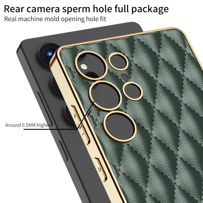 Hülle Für Samsung Galaxy S25 Ultra 5g Gestepptes Gkk