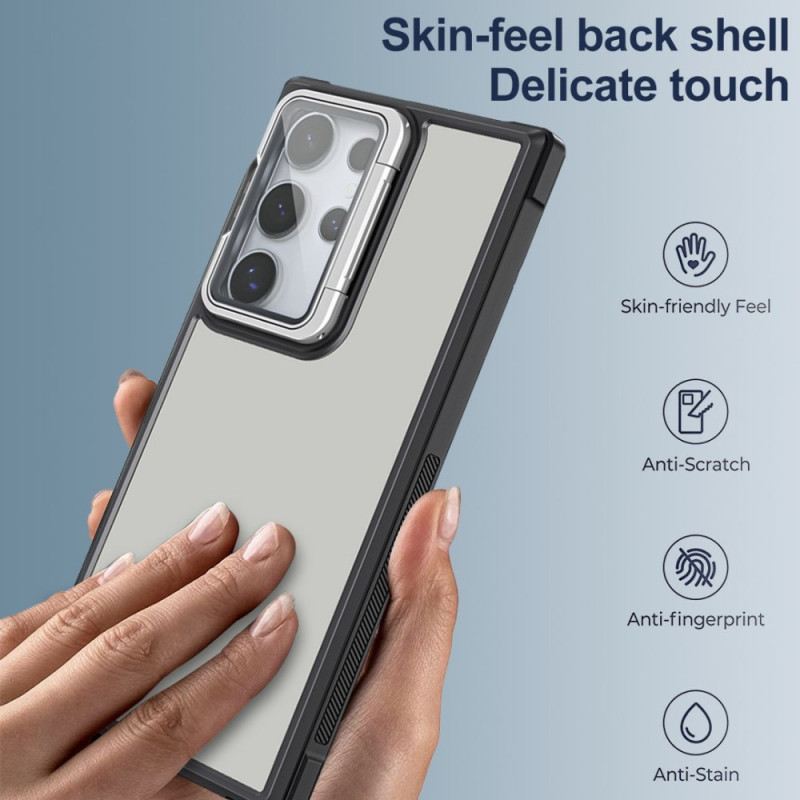 Hülle Für Samsung Galaxy S25 Ultra 5g Linsenschutz Und Ständer