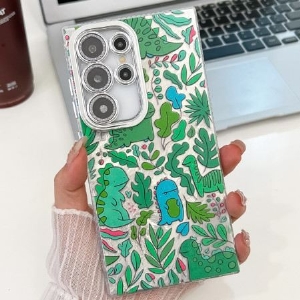 Hülle Für Samsung Galaxy S25 Ultra 5g Lustige Dinosaurier Mit Linsenschutz