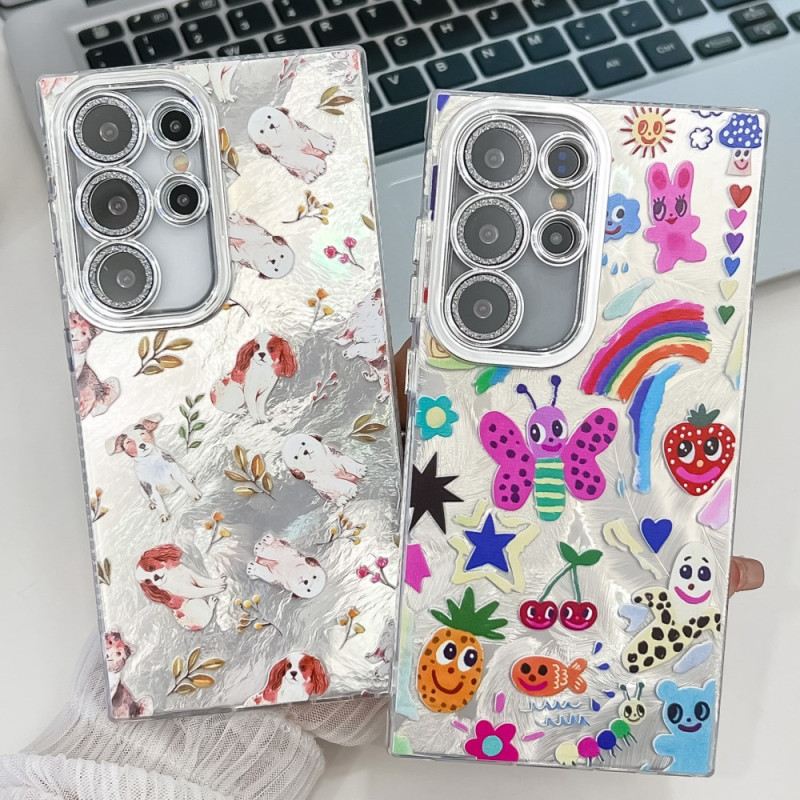 Hülle Für Samsung Galaxy S25 Ultra 5g Lustige Schmetterlinge