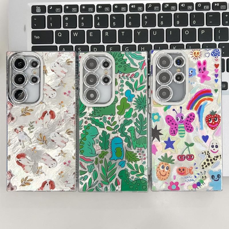 Hülle Für Samsung Galaxy S25 Ultra 5g Lustige Schmetterlinge