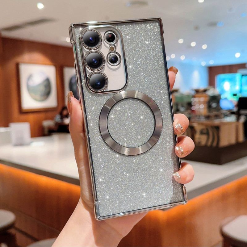 Hülle Für Samsung Galaxy S25 Ultra 5g Magsafe-kompatibel Glitzer