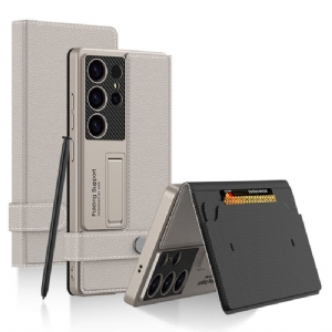 Hülle Für Samsung Galaxy S25 Ultra 5g Mit Gkk-kartenhalter Und Ständer