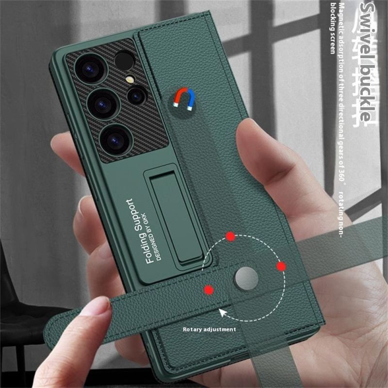 Hülle Für Samsung Galaxy S25 Ultra 5g Mit Gkk-kartenhalter Und Ständer