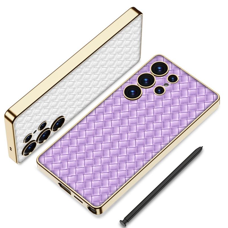 Hülle Samsung Galaxy S25 Ultra 5g Gewebte Struktur