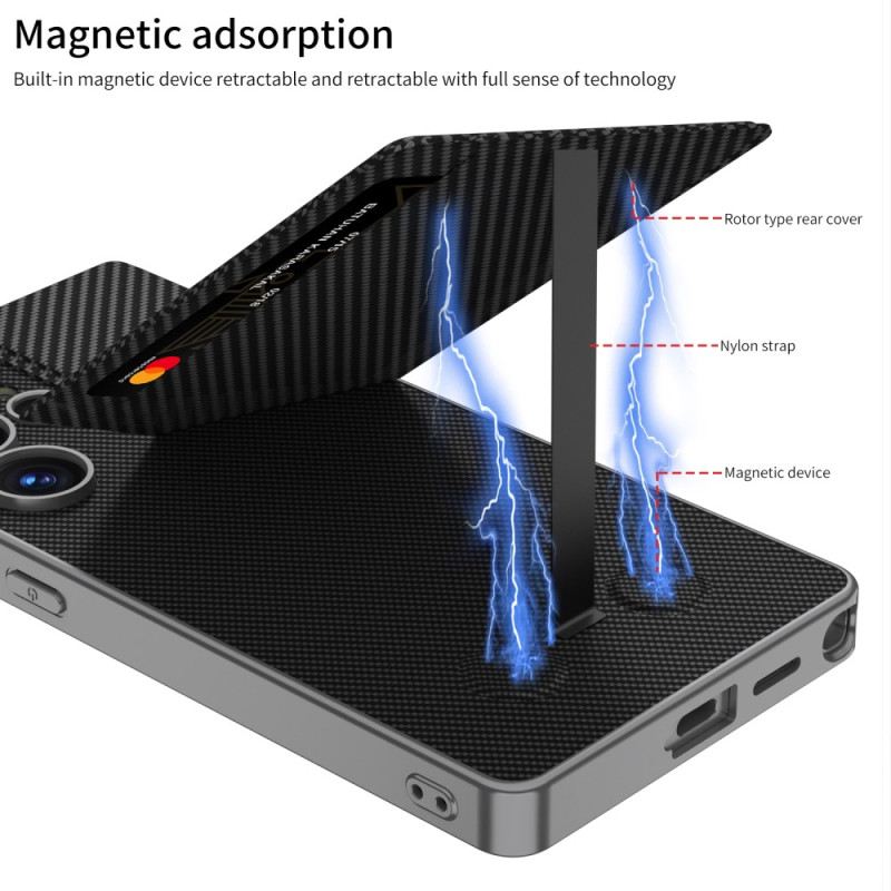 Hülle Samsung Galaxy S25 Ultra 5g Gkk-kartenhalter Mit Integriertem Ständer