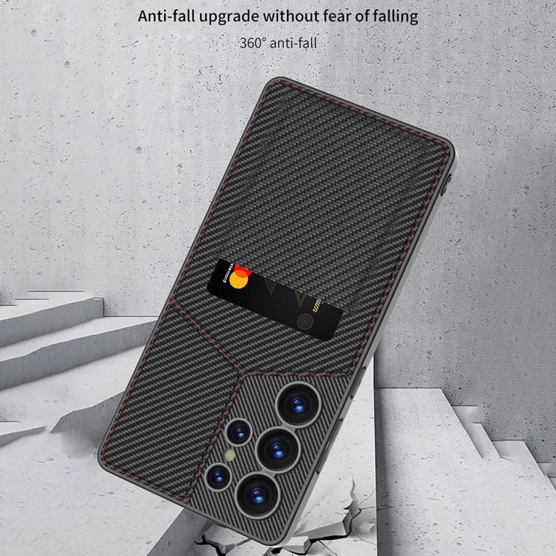 Hülle Samsung Galaxy S25 Ultra 5g Gkk-kartenhalter Mit Integriertem Ständer