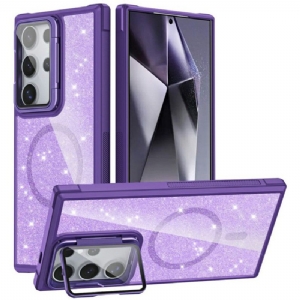 Hülle Samsung Galaxy S25 Ultra 5g Glitzer Mit Integriertem Ständer