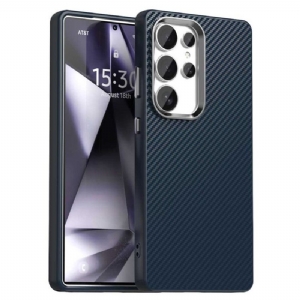Hülle Samsung Galaxy S25 Ultra 5g Handyhülle Carbonfaser-textur