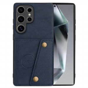 Hülle Samsung Galaxy S25 Ultra 5g Handyhülle Kartenhalter Im Retro-stil