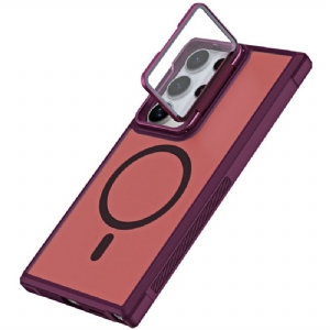 Hülle Samsung Galaxy S25 Ultra 5g Handyhülle Magsafe-kompatibel Mattes Anti-fingerprint-design Mit Ständer