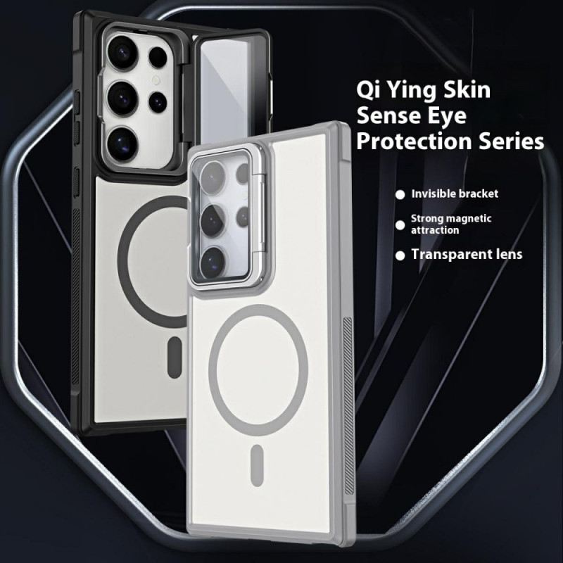 Hülle Samsung Galaxy S25 Ultra 5g Handyhülle Magsafe-kompatibel Mattes Anti-fingerprint-design Mit Ständer