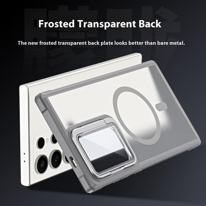 Hülle Samsung Galaxy S25 Ultra 5g Handyhülle Magsafe-kompatibel Mattes Anti-fingerprint-design Mit Ständer