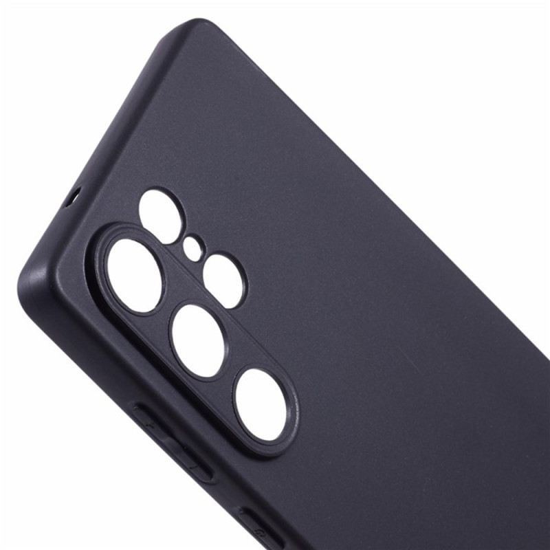 Hülle Samsung Galaxy S25 Ultra 5g Handyhülle Mattes Silikon Mit Displayschutzfolie Aus Gehärtetem Glas Schutzfolie