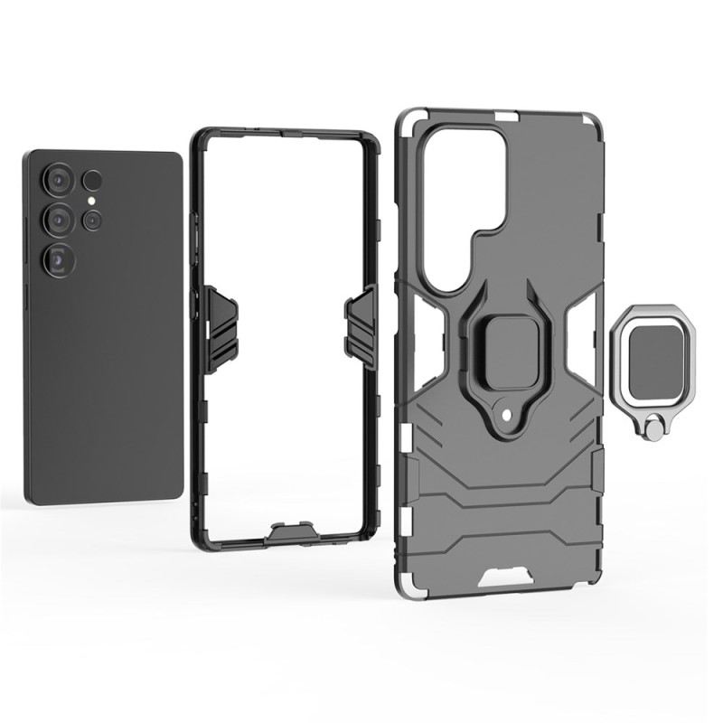 Hülle Samsung Galaxy S25 Ultra 5g Handyhülle Robuster Ringhalter