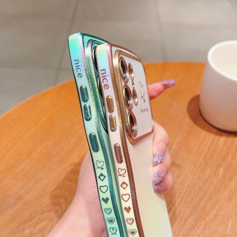 Hülle Samsung Galaxy S25 Ultra 5g Handyhülle Seidiger Farbverlauf