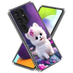 Hülle Samsung Galaxy S25 Ultra 5g Handyhülle Weißer Welpe