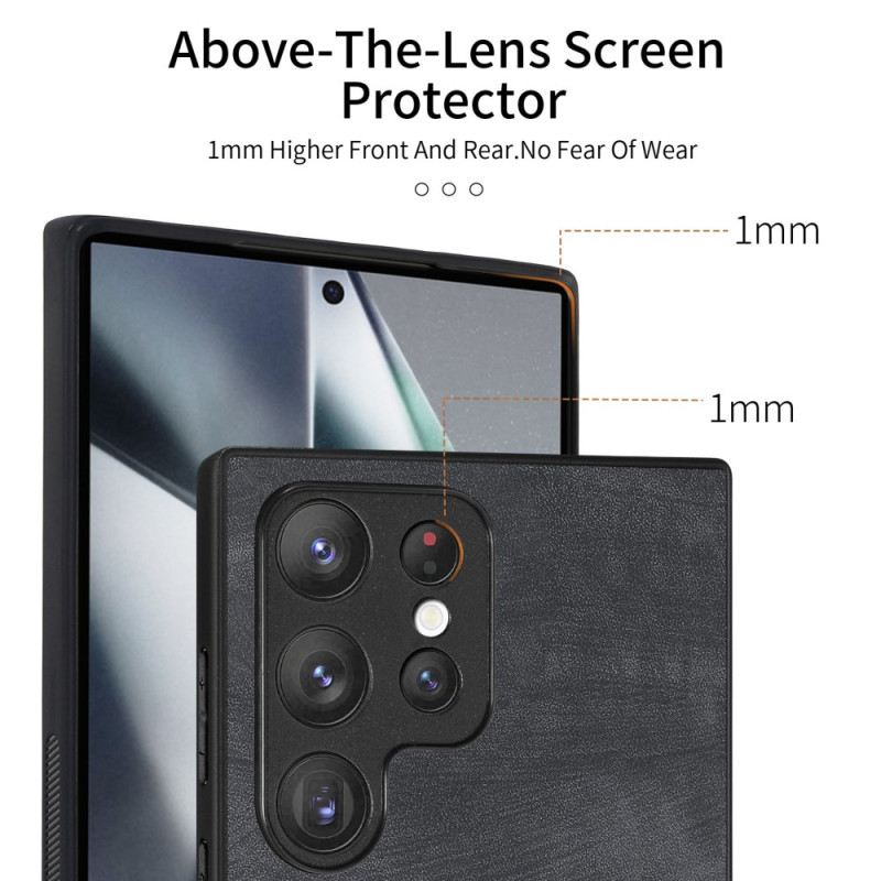 Hülle Samsung Galaxy S25 Ultra 5g Handyhülle Wildleder-stil