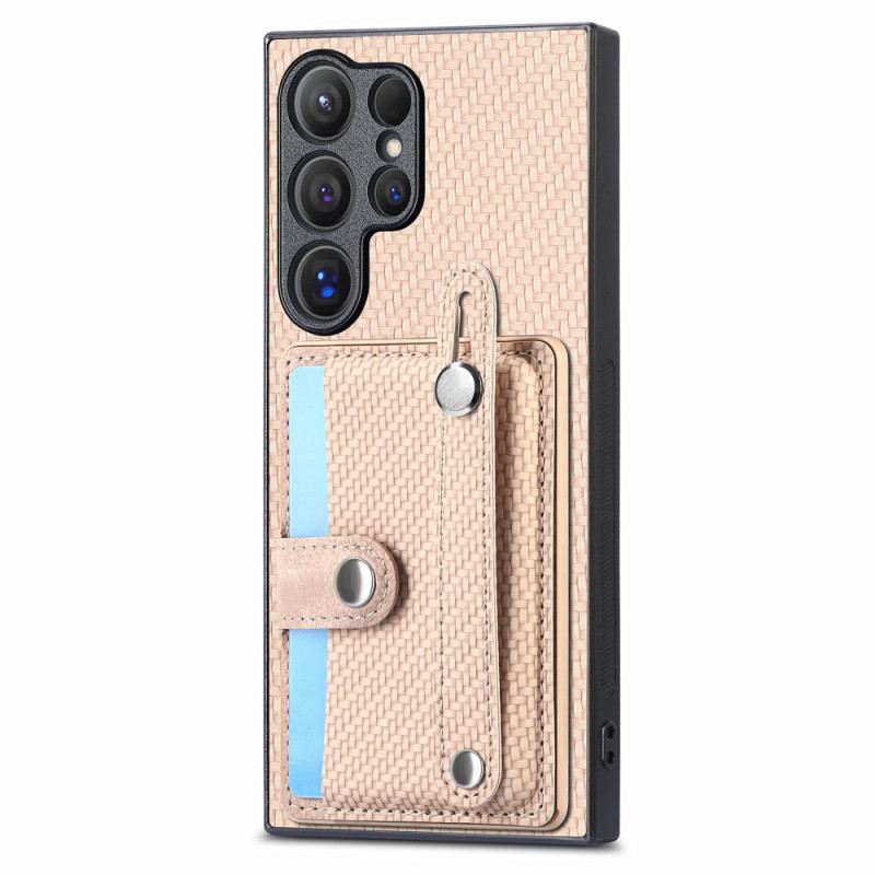 Hülle Samsung Galaxy S25 Ultra 5g Kartenhalter Und Tragegurt-ständer