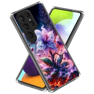Hülle Samsung Galaxy S25 Ultra 5g Lila Blumen