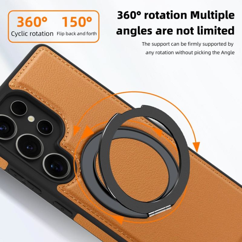 Hülle Samsung Galaxy S25 Ultra 5g Magnetisch Mit Drehbarem Ständer