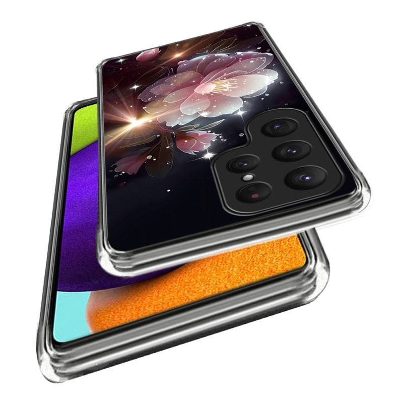 Hülle Samsung Galaxy S25 Ultra 5g Rosa Blume