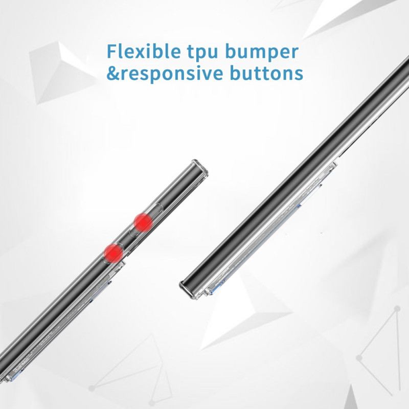 Hülle Samsung Galaxy S25 Ultra 5g Transparent Mit Kartenhalter