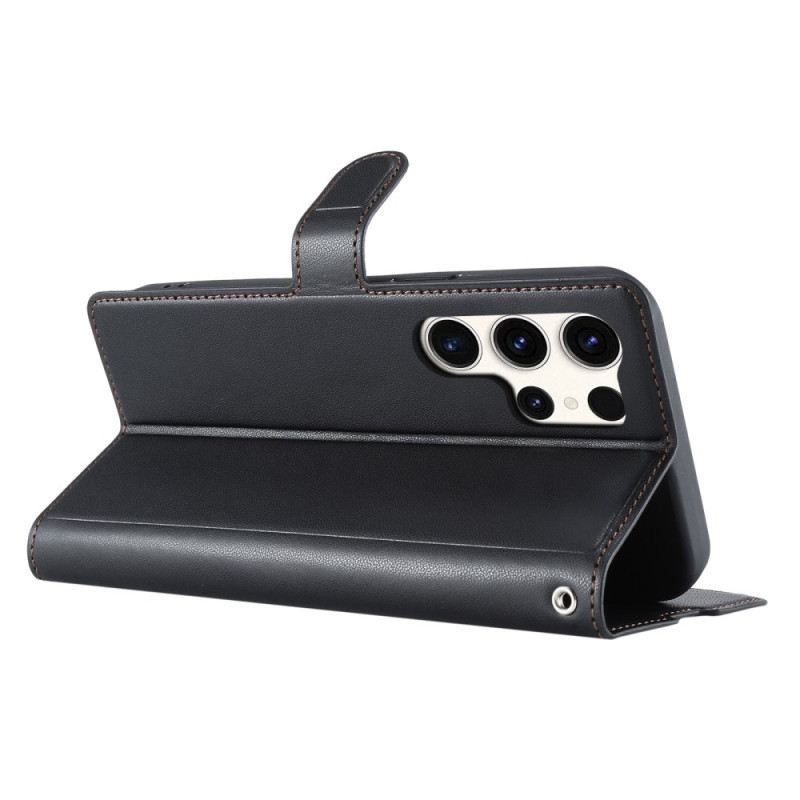 Lederhüllen Für Samsung Galaxy S25 Ultra 5g Gepunktetes Muster