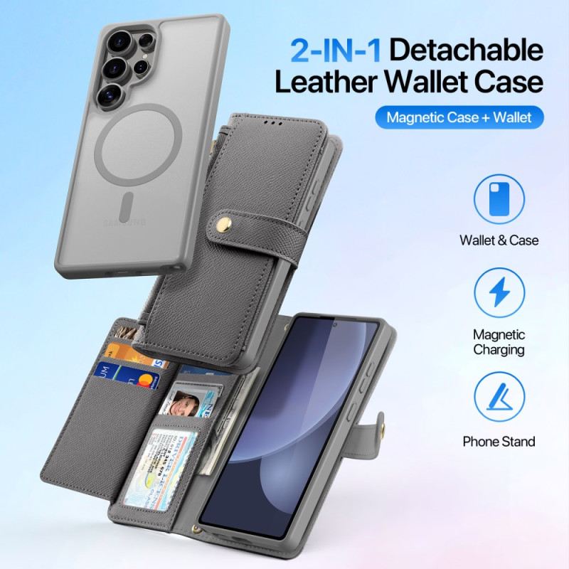 Lederhüllen Samsung Galaxy S25 Ultra 5g Handyhülle Abnehmbare Hülle Der Lawa-serie Dux Ducis