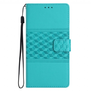 Lederhüllen Samsung Galaxy S25 Ultra 5g Handyhülle Dekorativer Fries