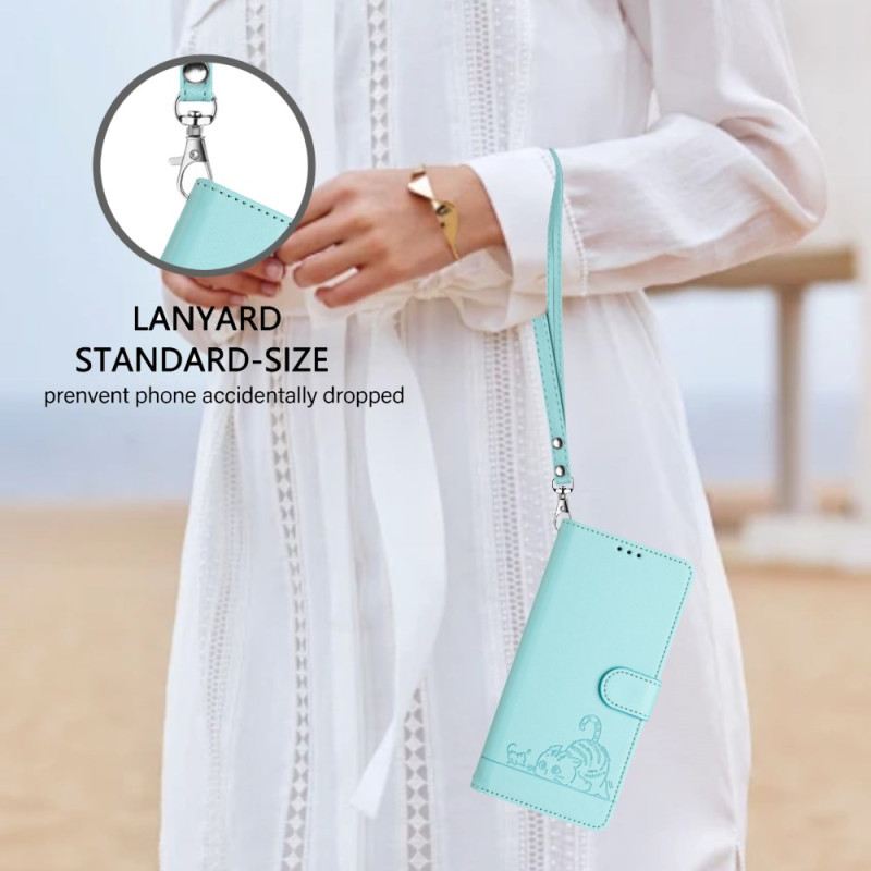 Lederhüllen Samsung Galaxy S25 Ultra 5g Katzenmotiv